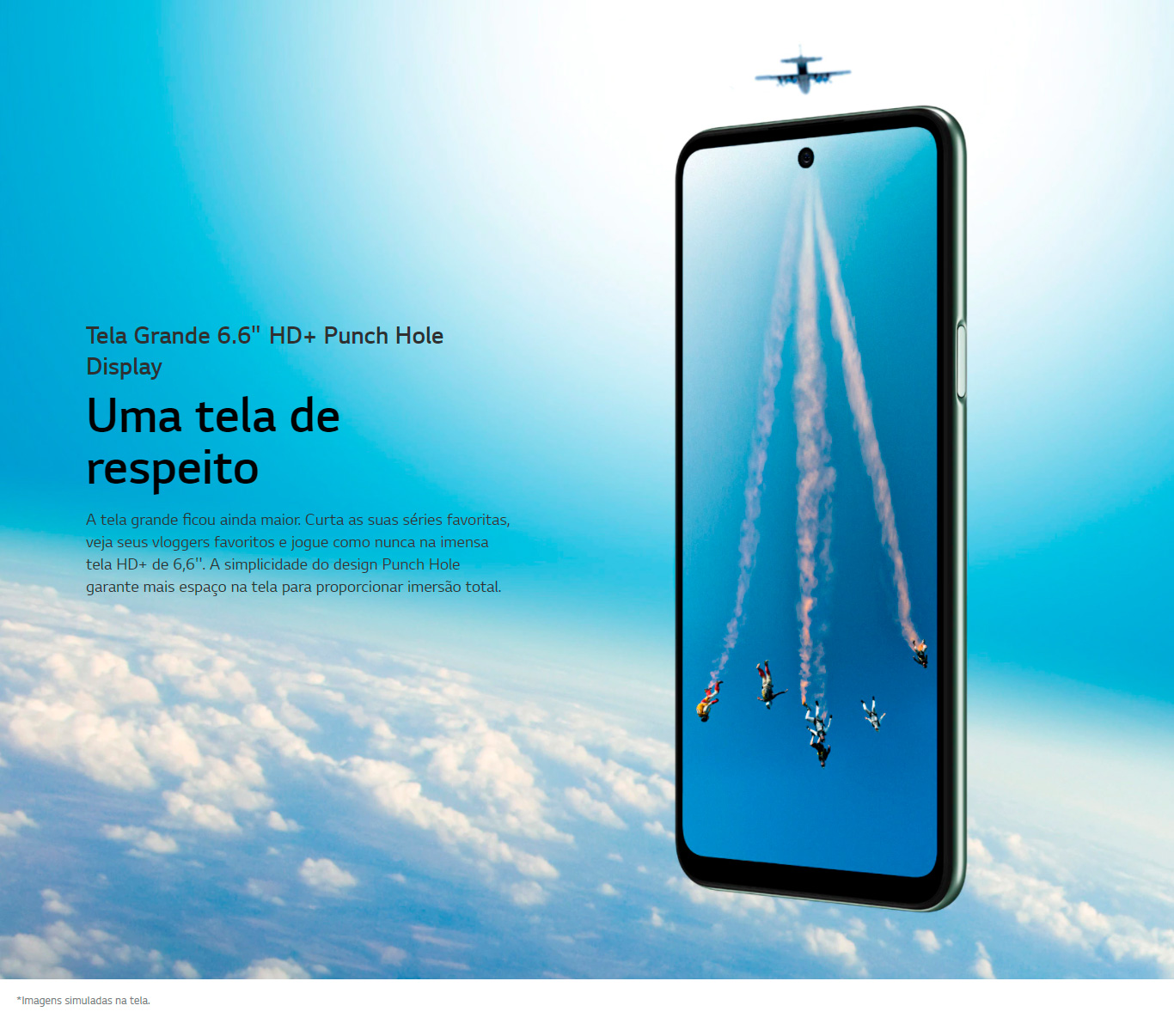 Smartphone LG K52 64GB 3GB RAM Tela de 6,59